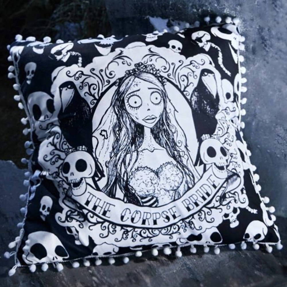 Corpse Bride Decorative Pillow Case